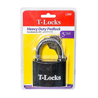  Toledo  Iron Shackle Padlock  60mm  1 Each T-LS60