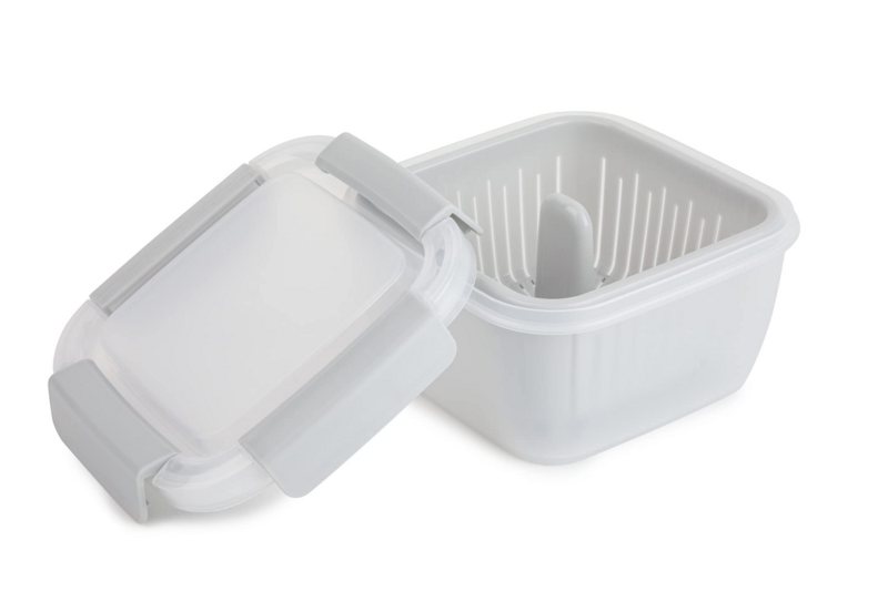 37OZ FOOD STORAGE W/COLANDER G