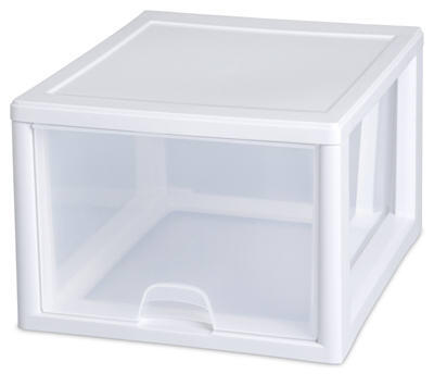 Sterilite Storage Drawer 27 Quart White 1 Each 23108004