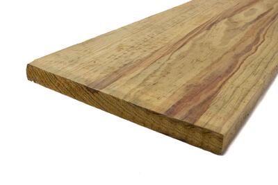 Lumber Pitch Pine #1 S4S Treated 1x10x16 1 Length