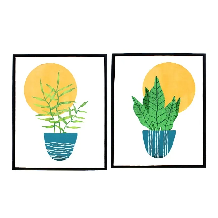 CANVAS WALL PICTURE W/PS FRAME