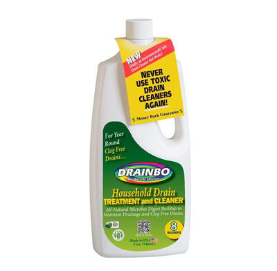 Drainbo Household Drain Treatment and Cleaner 32 Oz 1 Each 50000