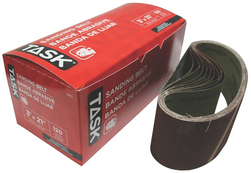 Sanding Belt 120 Grit 3x21 Inch 1 Each 32112