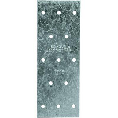  Simpson Strong Tie Plate 20-Gauge 1-13/16 x 5 Inch Zinc 1 Each TP15