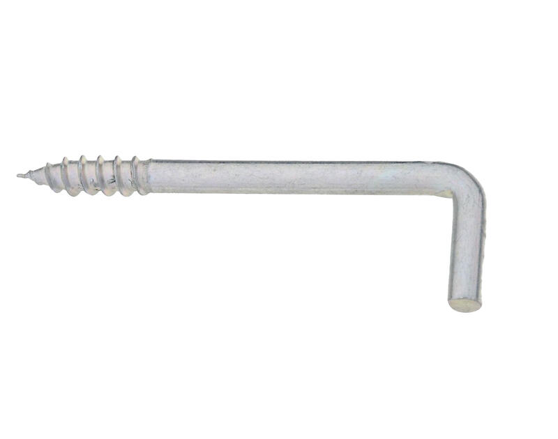  Square Bend Screw Hook 2-5/8 Inch  3 Pack  N120-337