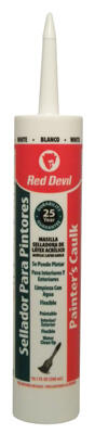 Red Devil Painters Caulk 10.1oz White 1 Each 0746