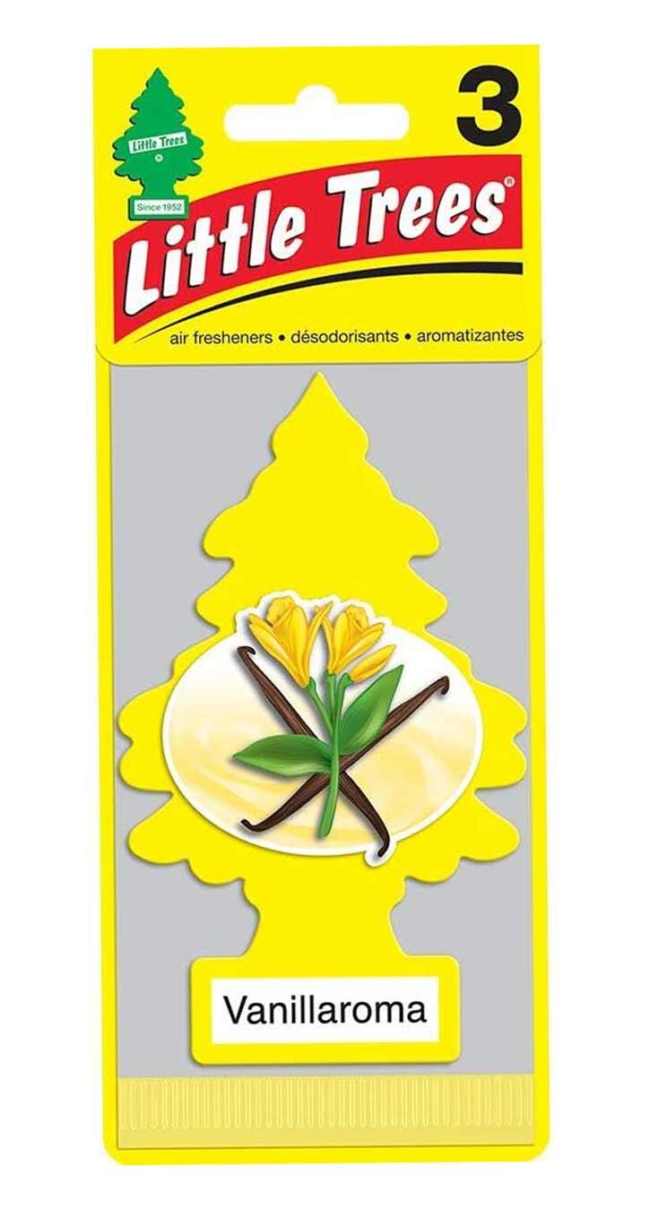  Little Trees Air Freshener  Vanilla  3 Pack  U3S-32005