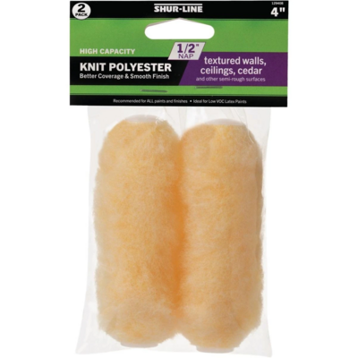 PAINT ROLLER COVER 4x1/2 2PK
