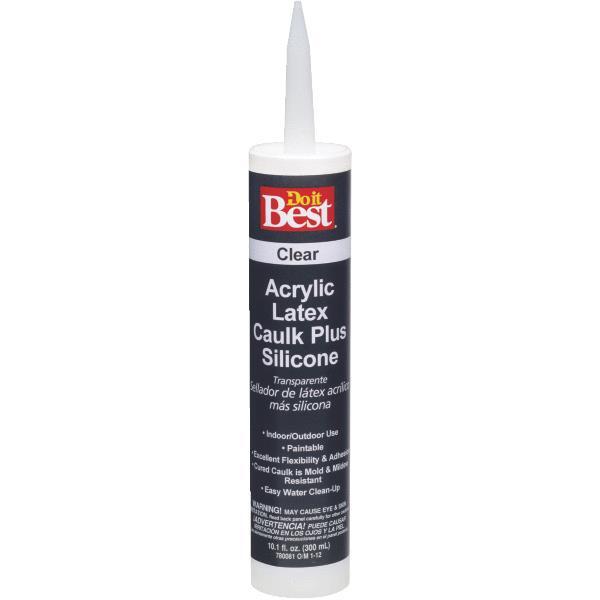 Dap  Acrylic Latex Caulk  10.1 Ounce  Clear 1 Each 77014