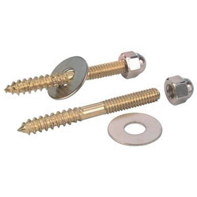  Closet Screws 1/4x2-1/2 Inch  1 Each 192253