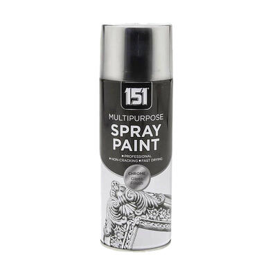 151 Multipurpose Spray Paint 400ml Chrome 1 Each TAR029