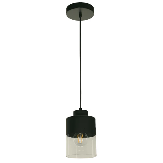 HANGING LAMP 1L MATT BLACK