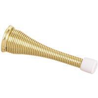  National  Spring Door Stop Brass 1 Each N184-291