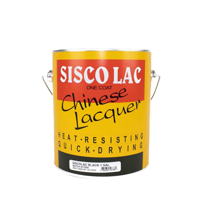  Siscolac Lacquer Black 1 Gallon SCL55-1000