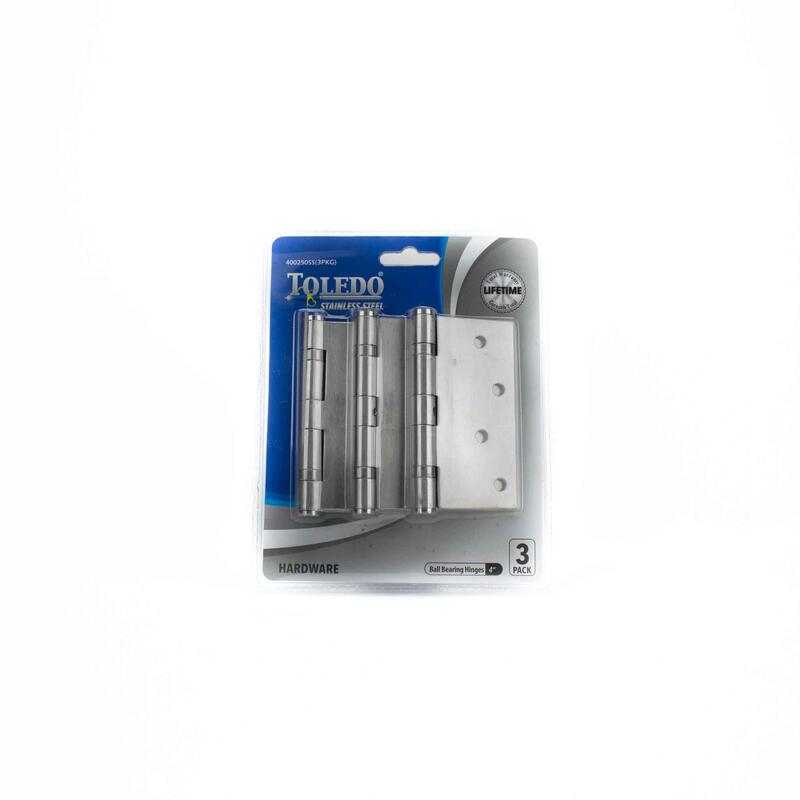 Toledo Hinge Stainless Steel 1 Each T-400250SS 3PK