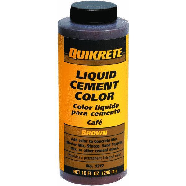  Quikrete Liquid Cement Color 10 Ounce Brown 1 Each 1317-01