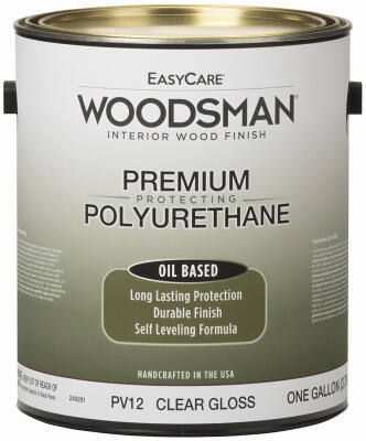 Easycare Woodsman Gloss Polyurethane Clear 1 Gallon PV12-GL