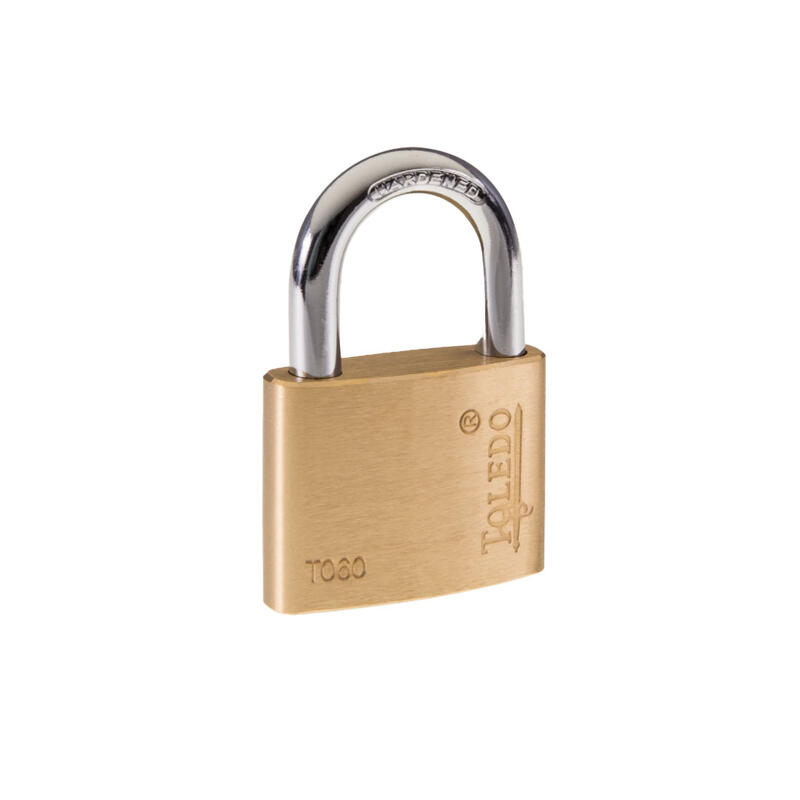 Toledo Keyed Padlock 50mm  Brass  1 Each TO50L