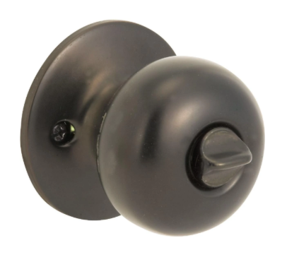  Steel Pro Bed And Bath Door Knob Oil Rubbed Bronze 1 Each 5287ORB-PR-CP