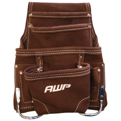 SUEDE LEATHER TOOL POUCH