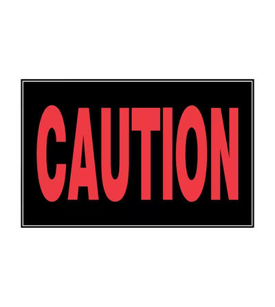 Hillman Caution Sign 8x12 Inch  1 Each 839890