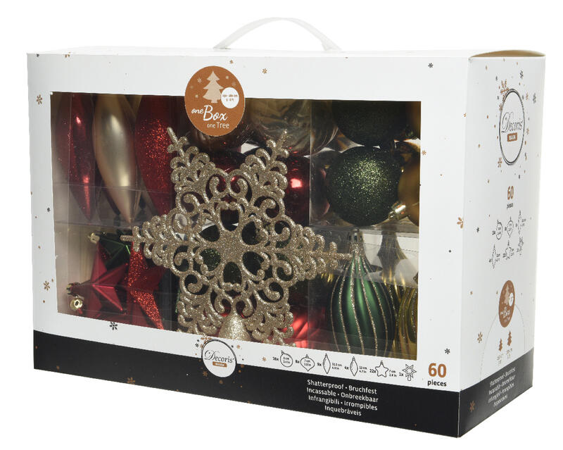 Xmas Balll Assorted 1 Set 021121