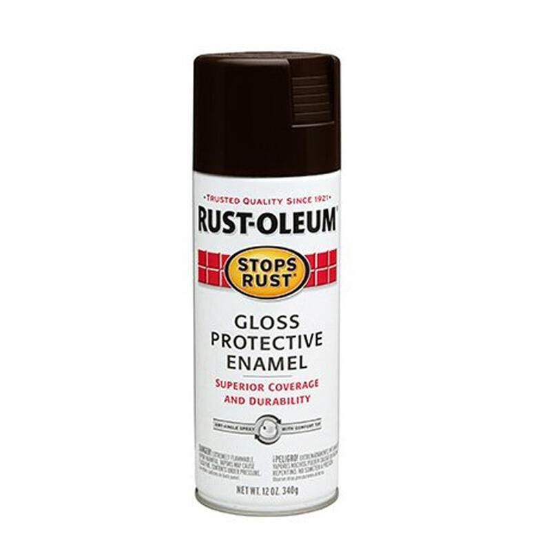 Rust-Oleum Painter's Touch Gloss Spray Paint 12oz Dark Walnut 1 Each 262661