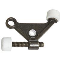  National  Hinge Pin Door Stop Antique Brass 1 Each N159046