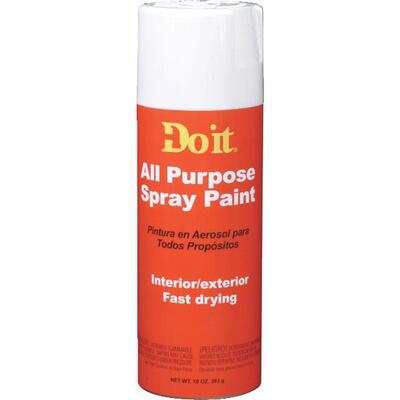 Do It Best Gloss Spray Paint 10oz White 1 Each 9001 203302