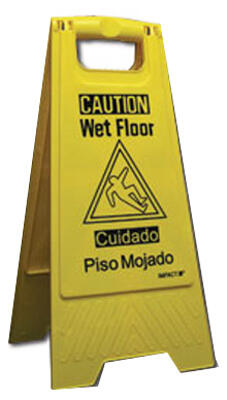  Impact Wet Floor Sign Yellow 1 Each 9152W-90