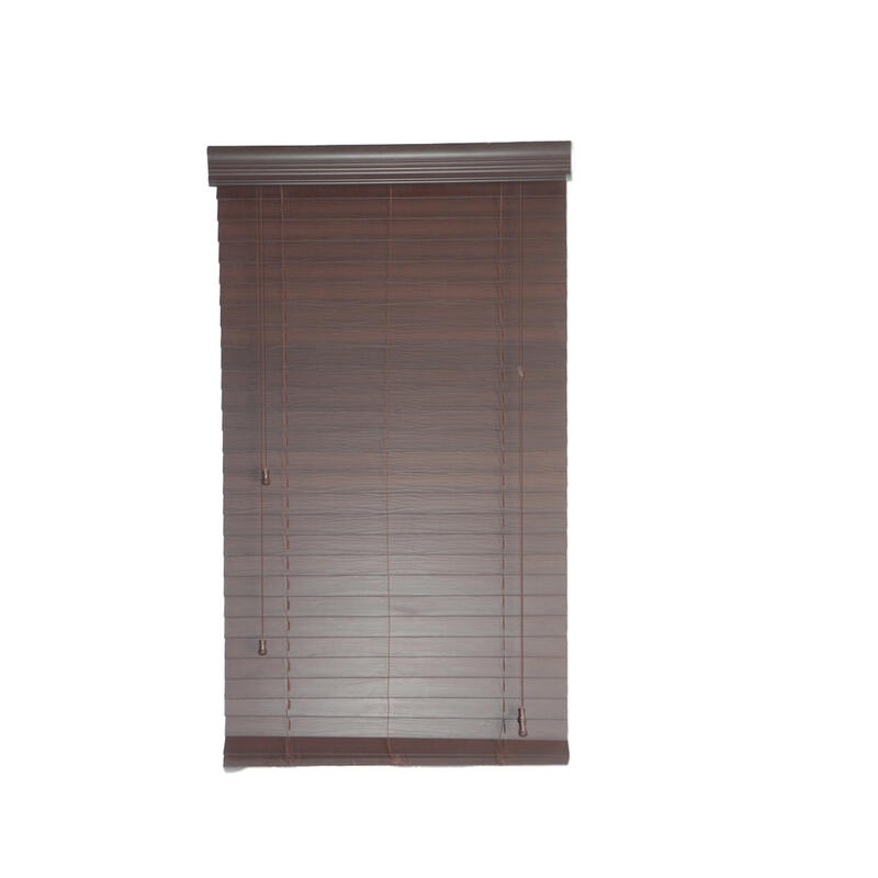 Dekor Products Fauxwood Blind 25x52 Inch White 1 Each FW2552W