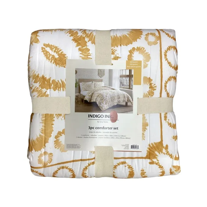 COMFORTER 3PC GOLD
