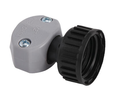 Fiskars Best Garden Hose Mender Female Polymer 1/2 Inch 1 Each DIB50421 BG50421