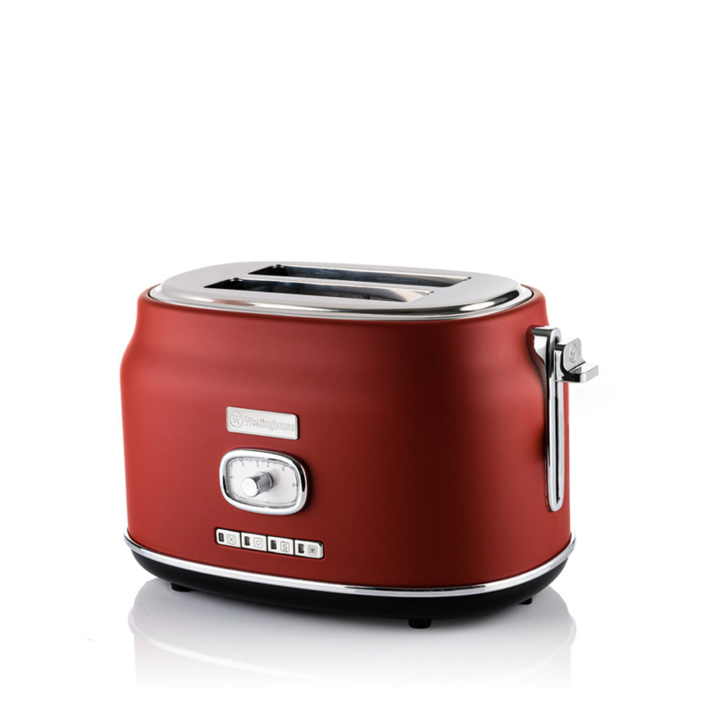 TOASTER 2-SLICE RED