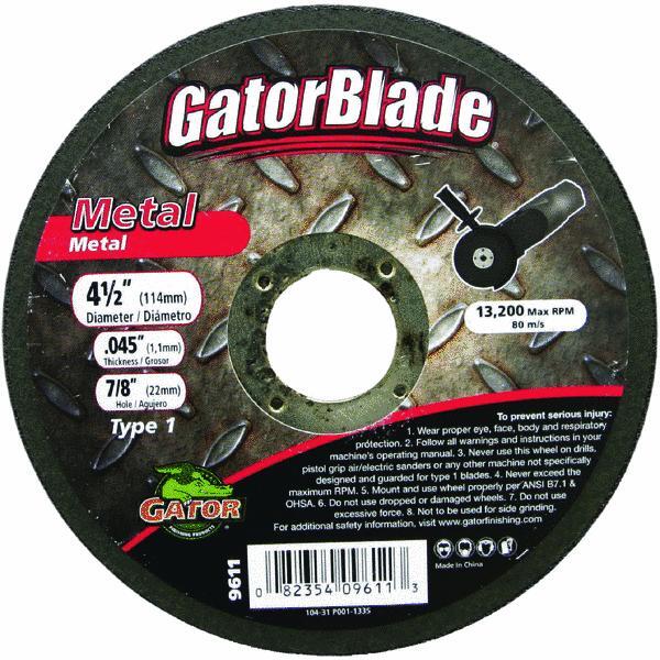 Master Mechanic Cutting Wheel Metal 4.5x0.45mmx7/8 1 Each