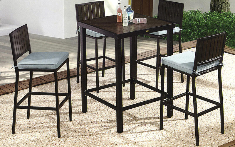 Garden Furniture 5 Piece 1 Set 6012