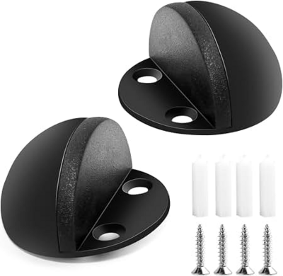DOOR STOP SATIN BLACK
