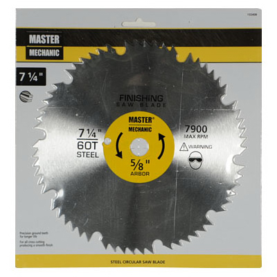 CIRC SAW BLADE 60T 7-1/4