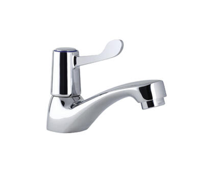  Lever Handle Basin Tap Chrome 1 Each DURBASLEV1