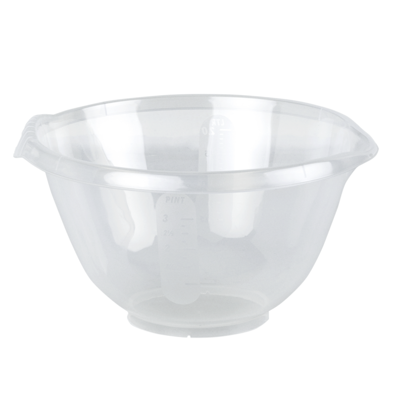  Wham  Cuisine Mixing Bowl  2L Clear 1 Each 12180