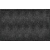 Apache Textures Rubber Door Mat 24x36 Inch Onyx 1 Each 880-1907