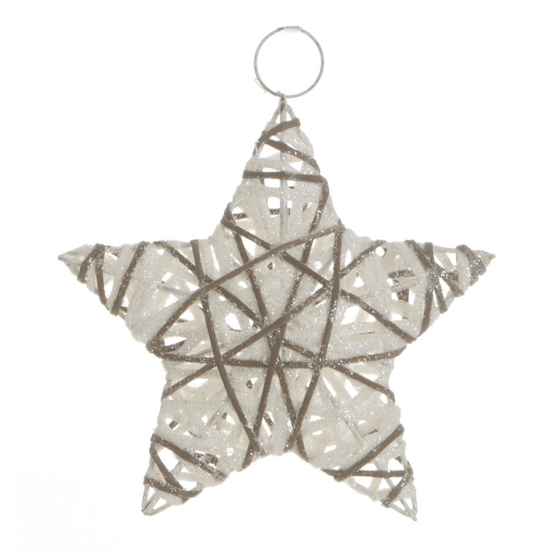 STAR GLITTER MTL RATTAN 16CM