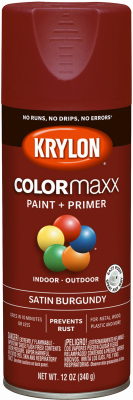 COLORMAXX SATIN BRGUNDY SPRAY