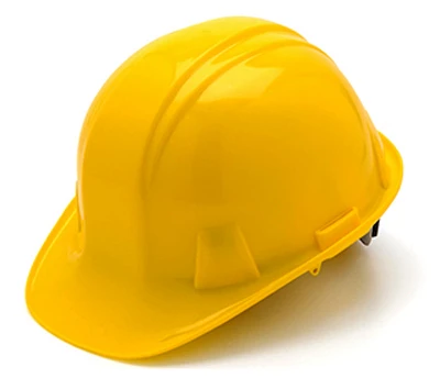  Tru Guard Adjustment Ratchet Hard Hat  Yellow 1 Each HP14130-TV