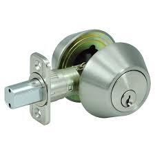 Honeywell Deadbolt Double Cylinder Satin Nickel 1 Each 302H8112309