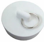  Master Plumber Rubber Sink Stopper 1-5/8-1-3/8 Inch  White  1 Each 714-637