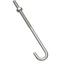  National  J Bolt 1/4x6 Inch  Zinc 1 Each 01232900 N232-900