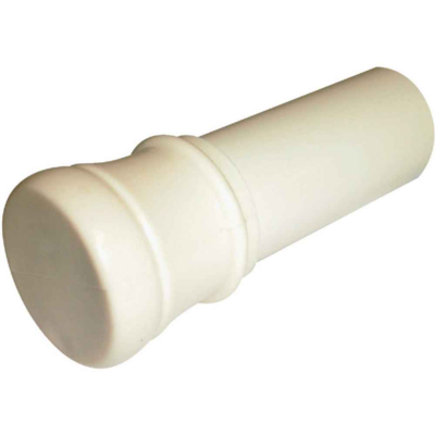 Zenith Adjustable Tension Shower Rod 34-1/2-60 Inch  Bone 1 Each 608A