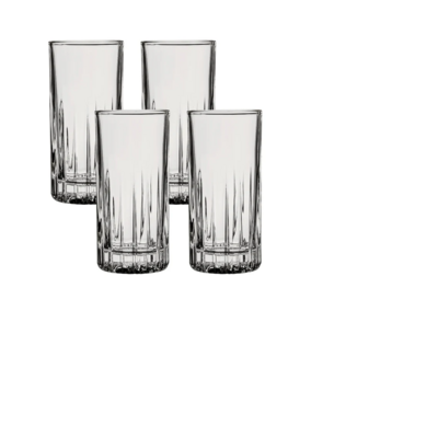 HIBALL GLASS SET 4PK 12OZ PRE