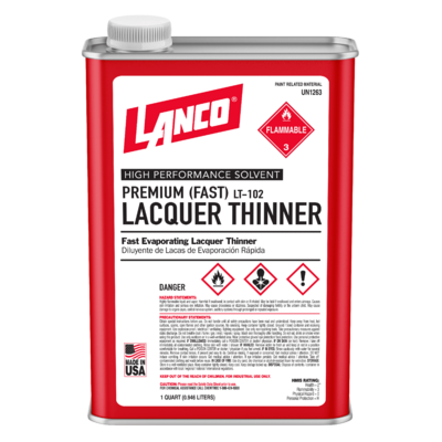 LANCO LACQUER THINNER QT